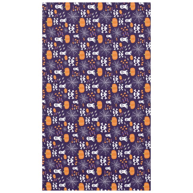 Fun Halloween Pattern Tischdecke (Vorderseite)