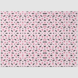 Fun Halloween Pumpkins und Bat Pattern Seidenpapier