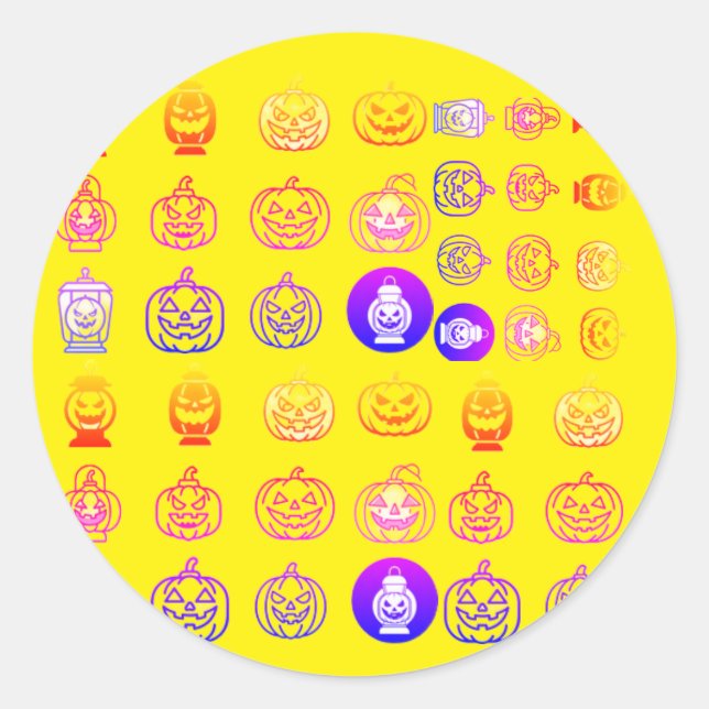 Fun Halloween Stickers (Vorderseite)
