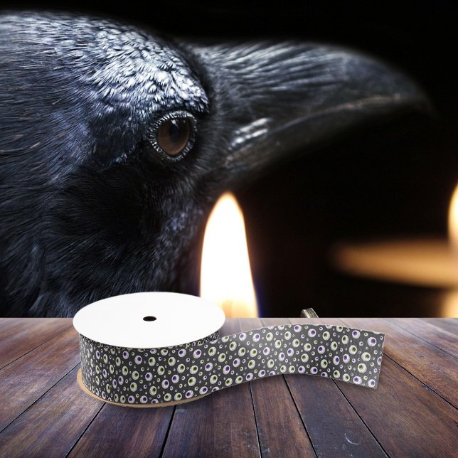 Fun Halloween Themed Eyeball Pattern Ripsband (Von Creator hochgeladen)