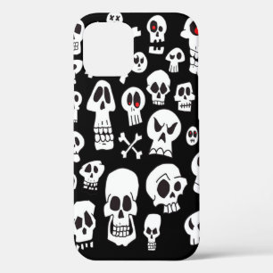 Fun Hand Drawn Cartoon Skulls Case-Mate iPhone Hülle