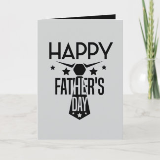 Fun Happy Father's Day customizable  Karte