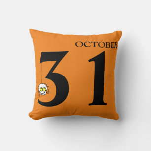 Fun Happy Halloween 31. Oktober Throw Kissen