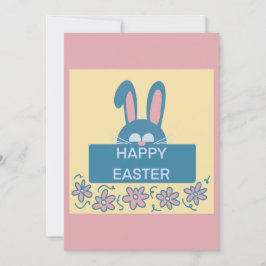 Fun Happy Oaster Bunny Einladung