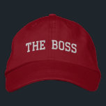 FUN HATS BESTICKTE KAPPE<br><div class="desc">Der Boss - das ist nur,  um allen lassen,  mit wem sie es zu tun haben! Klicken Sie auf Anpassen. Besuchen Sie unseren Shop,  indem Sie auf zwei. England UK.</div>