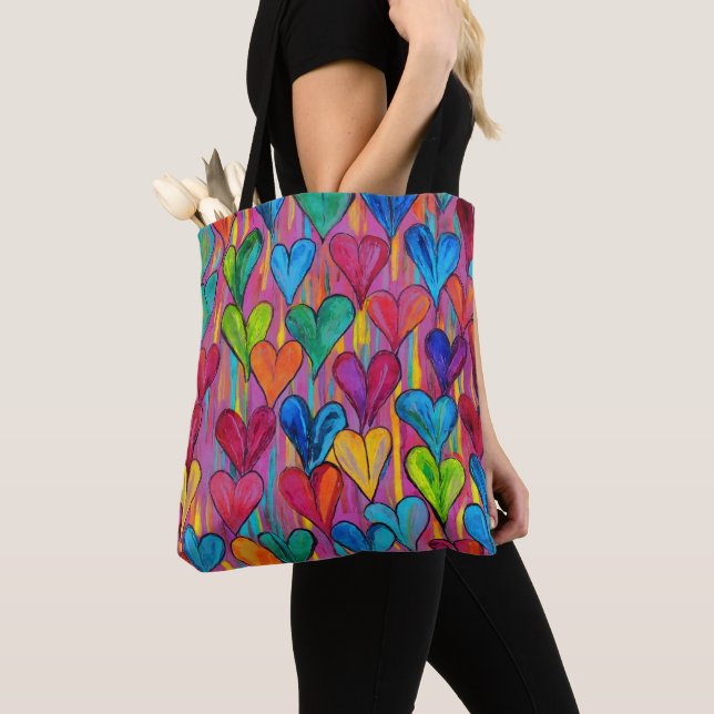 Fun Heart Pattern Lila Mix (Von Nahem)