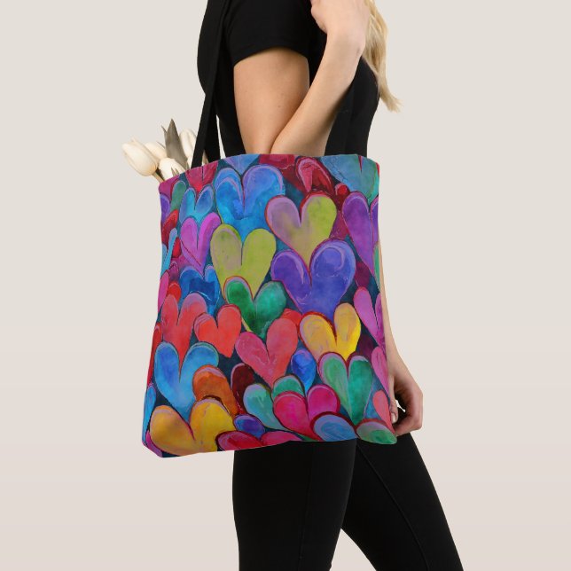Fun Heart Pattern Lila Mix (Von Nahem)