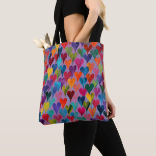 Fun Heart Pattern Lila Mix
