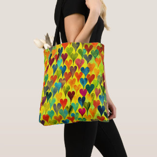 Fun Heart Pattern Yellow Mix