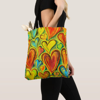 Fun Heart Pattern Yellow Mix