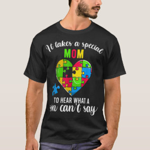 Fun Heart Puzzle Shirts, Mama Autismus Bewusstsein T-Shirt