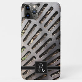 Fun Heavy Metal Grate Look mit "R" Monogramm Case-Mate iPhone Hülle