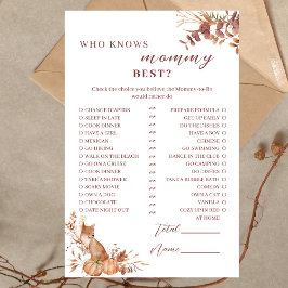 Fun Herbst Terracotta Fox Pumpkin, die Mama kennt