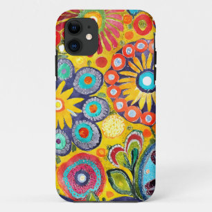 Fun Hippie Blume Gemustert Case-Mate iPhone Hülle