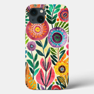 Fun Hippie Blume Gemustert Case-Mate iPhone Hülle