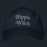 Fun Hippie Hexe Zitat Pink Schwarz Bestickte Baseballkappe<br><div class="desc">Eine lustige Hippie Hexe rosa bestickt,  schwarze Baseballkappe. Das Zitat kann einem Namen oder einem anderen Text personalisiert werden. Eine witzige Geschenkidee zum Geburtstag.</div>