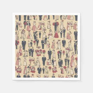 Fun Hochzeitsnapkins Serviette