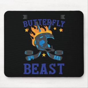 Fun Hockey Boys Ice Hockey Mousepad