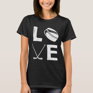 Fun Hockey Design für Kinder Männer Eishockey Pl T-Shirt