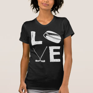 Fun Hockey Design für Kinder Männer Eishockey Pl T-Shirt