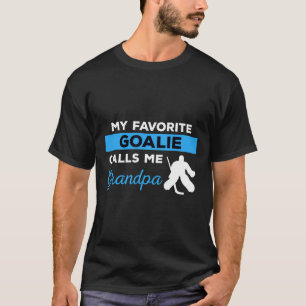 Fun Hockey Opa Goalie Player Sportgeschenk T-Shirt