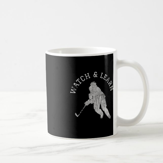 Fun Hockey Player Expertise Bragging Kaffeetasse (Rechts)