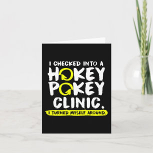 Fun Hokey Pokey Klinik Hockey Pokey Geschenk Karte