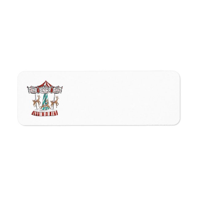 Fun Holiday Address Labels (Vorne)