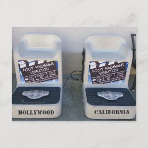 Fun Hollywood Postcard! Postkarte