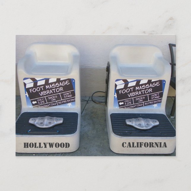 Fun Hollywood Postcard! Postkarte (Vorderseite)