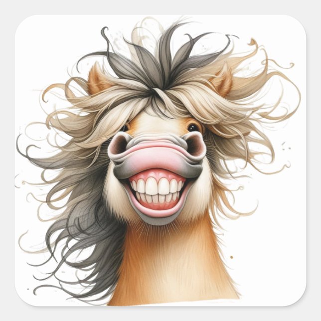 Fun Horse Stickers (Vorderseite)
