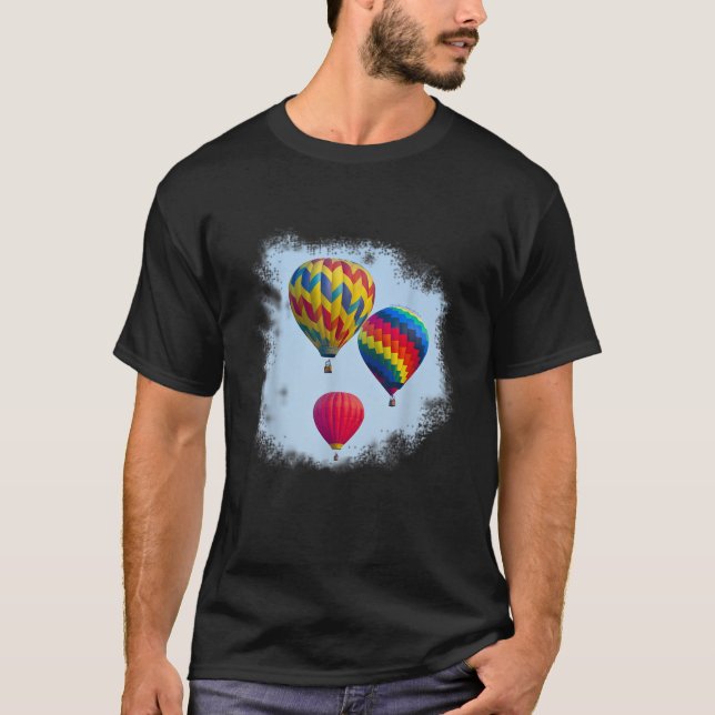 Fun Hot Air Ballon Festival für Männer Frauen und  T-Shirt (Vorderseite)
