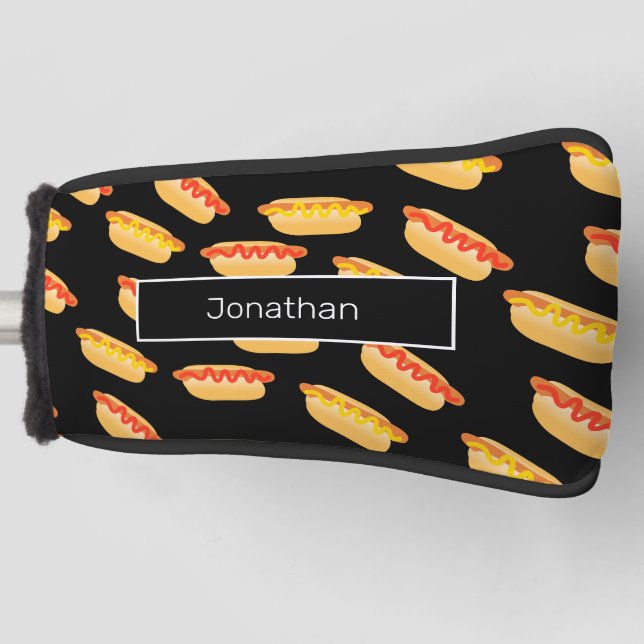 Fun Hot Dogs Golf Head Cover Headcover (Vorderseite)
