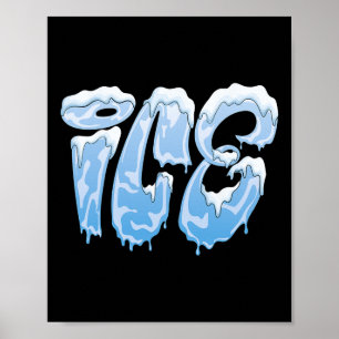 Fun Ice and Fire Costume Halloween Familie Matchin Poster