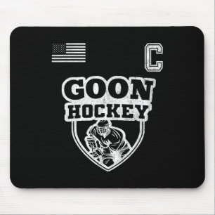 Fun Ice Hockey - Team Goon Captain Mousepad