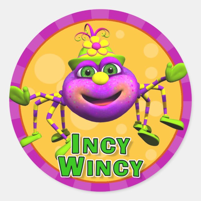 Fun Incy Wincy Stickers (Vorderseite)