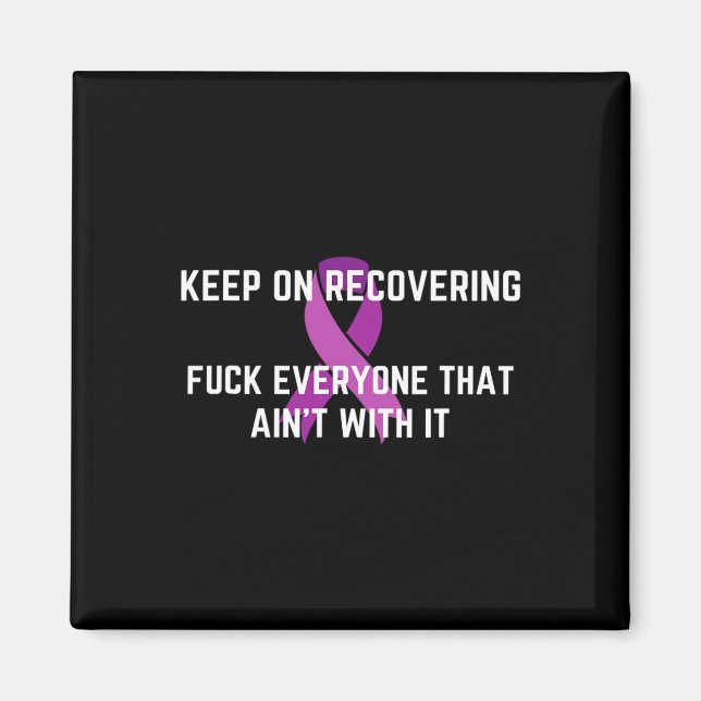 Fun Inspiration Drug Erholung Monat Überdosierung  Magnet (Vorne)