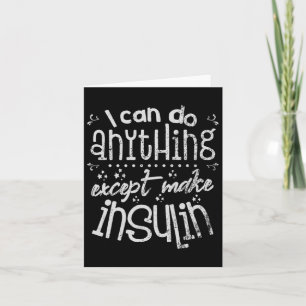 Fun Insulin T1d Diabetes Karte
