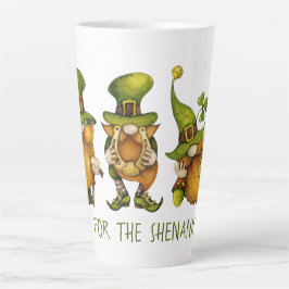 Fun Irish Gnomes Shenanigans St Patrick's Day Milchtasse