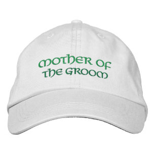 Fun Irish Mother the Groom Wedding Hat Bestickte Baseballkappe