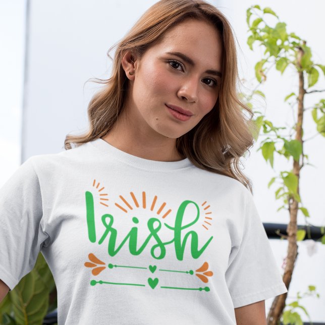 Fun Irish Pride Womens T-Shirt (Von Creator hochgeladen)