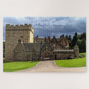 Fun Irvine/Irving Clan Drum Castle Landschaftlich  Puzzle