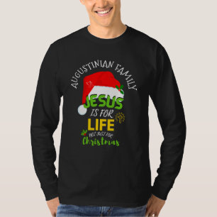 Fun JESUS IST FÜR LIFE Familie Weihnachten T-Shirt