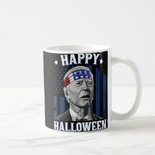 Fun Joe Biden glückliches Halloween verwirrt für 4 Kaffeetasse