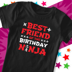 Fun Karate Party Bester Freund des Geburtstags Nin T-Shirt