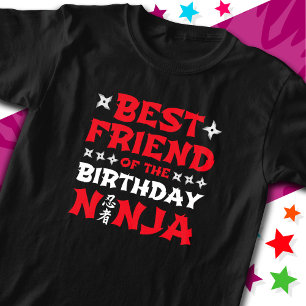 Fun Karate Party Bester Freund des Geburtstags Nin T-Shirt