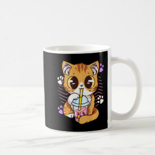 Fun Kawaii Niedliche Katze Boba Blubble Milk Tee A Kaffeetasse