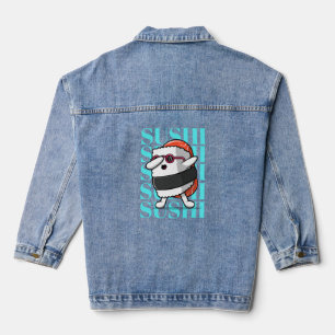 Fun Kawaii Sushi Dab Jeansjacke