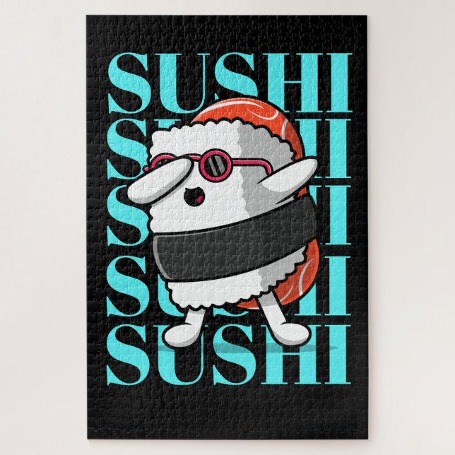 Fun Kawaii Sushi Dab Puzzle (Vertikal)
