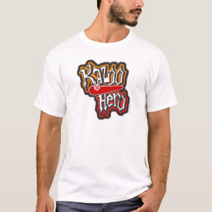Fun Kazoo Hero Music Slogan Design T-Shirt